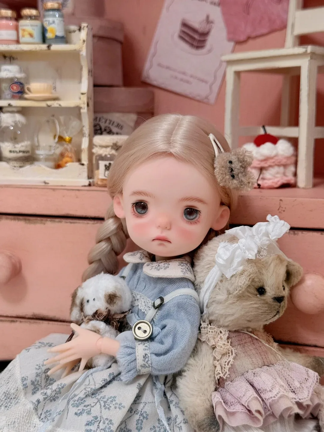 Nouveau BJD poupée 1/6 petite P jolie fille haute qualité résine jouet cadeau d'anniversaire bébé poupées en offres articulées