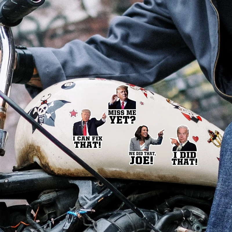 Car Stickers I Did That Biden Stickers I Can Fix That Trump Stickers Funny Sticker of Joe Biden and Donald Trump Auto Stickers