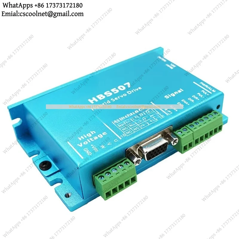 HBS507 Hybrid Servo Drive NEMA 23 3 Phase Closed Loop Motor 50VDC 6A Input Step Driver Motor Parts