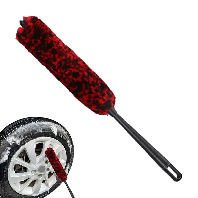 

Car Wheel Brush Rim Cleaner Brush Fiber Deep Tires Cleaning Brushes For Vehicle Motorcycle Bicycle Tire Rim Brush