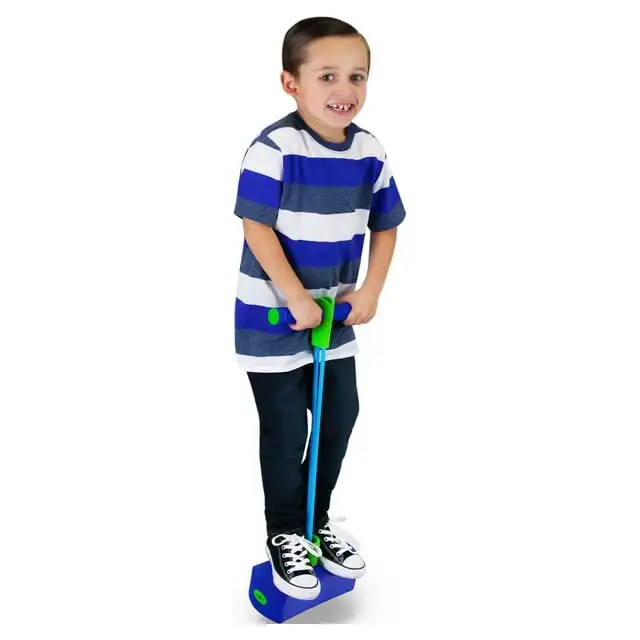 

Waddle Espuma Pogo Hopper, Diversión De Los Niños Y Palo De Pogo Edades 3 Yfii, Blue
