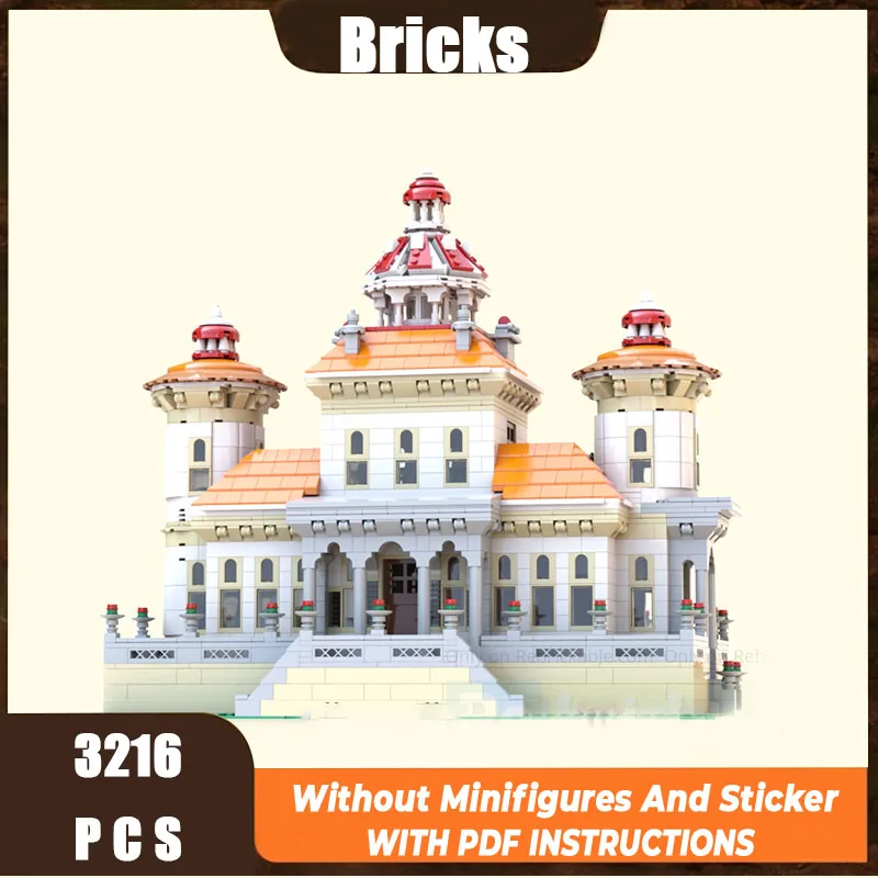

2025 New Product Moc Building Block Model Monserrate Palace Modular Building Block Gift Children's Toy DIY Assembly Set