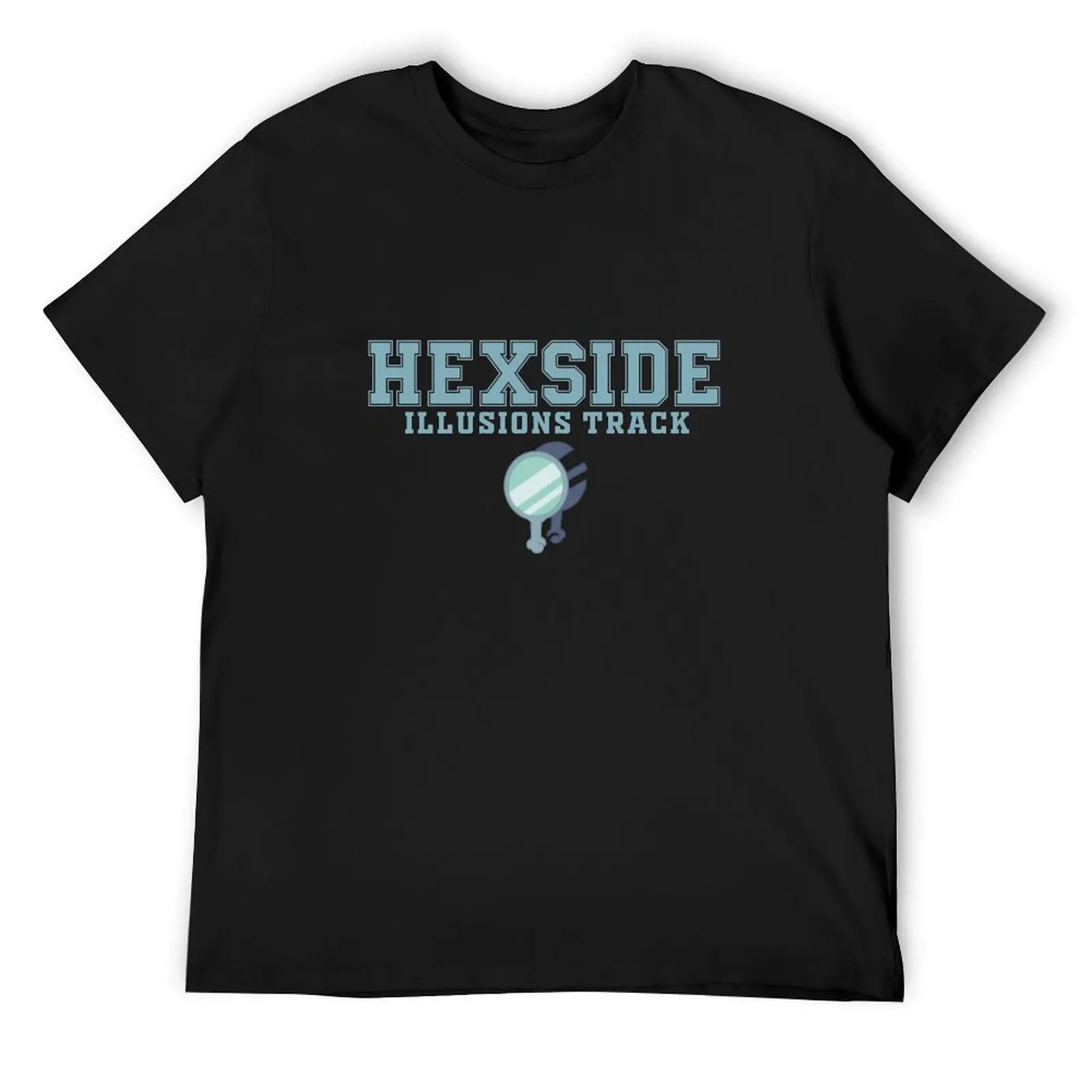 Hexside Illusions Track T-Shirt plus size tops vintage t shirts mens t shirts top quality