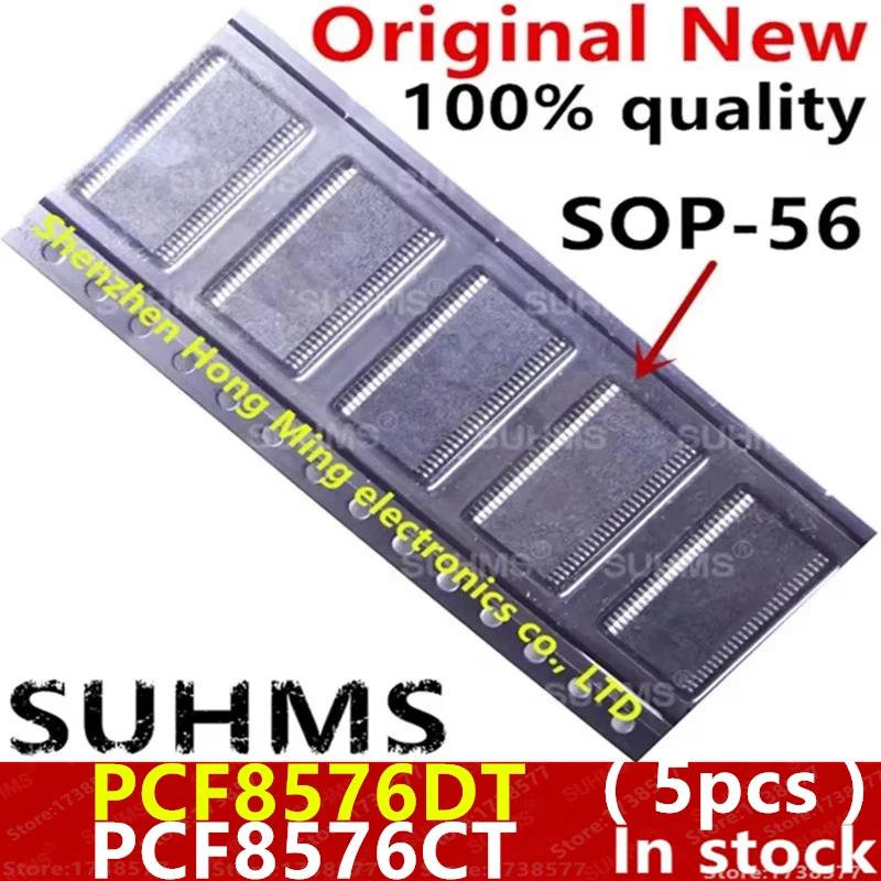 (5piece) 100% New PCF8576DT/2 PCF8576DT PCF8576CT/1 PCF8576CT PCF8576 sop-56 Chipset