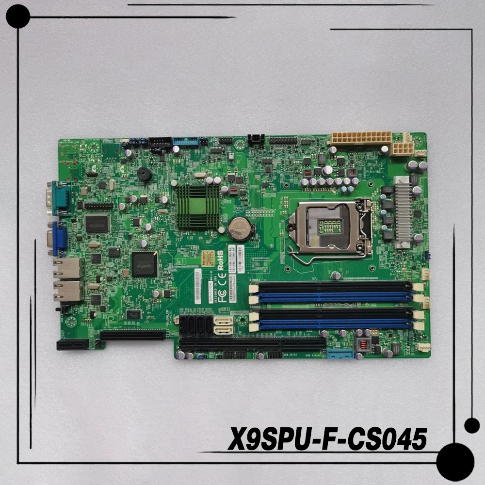 For Supermicro LGA1155 server equipment motherboard X9SPU-F-CS045