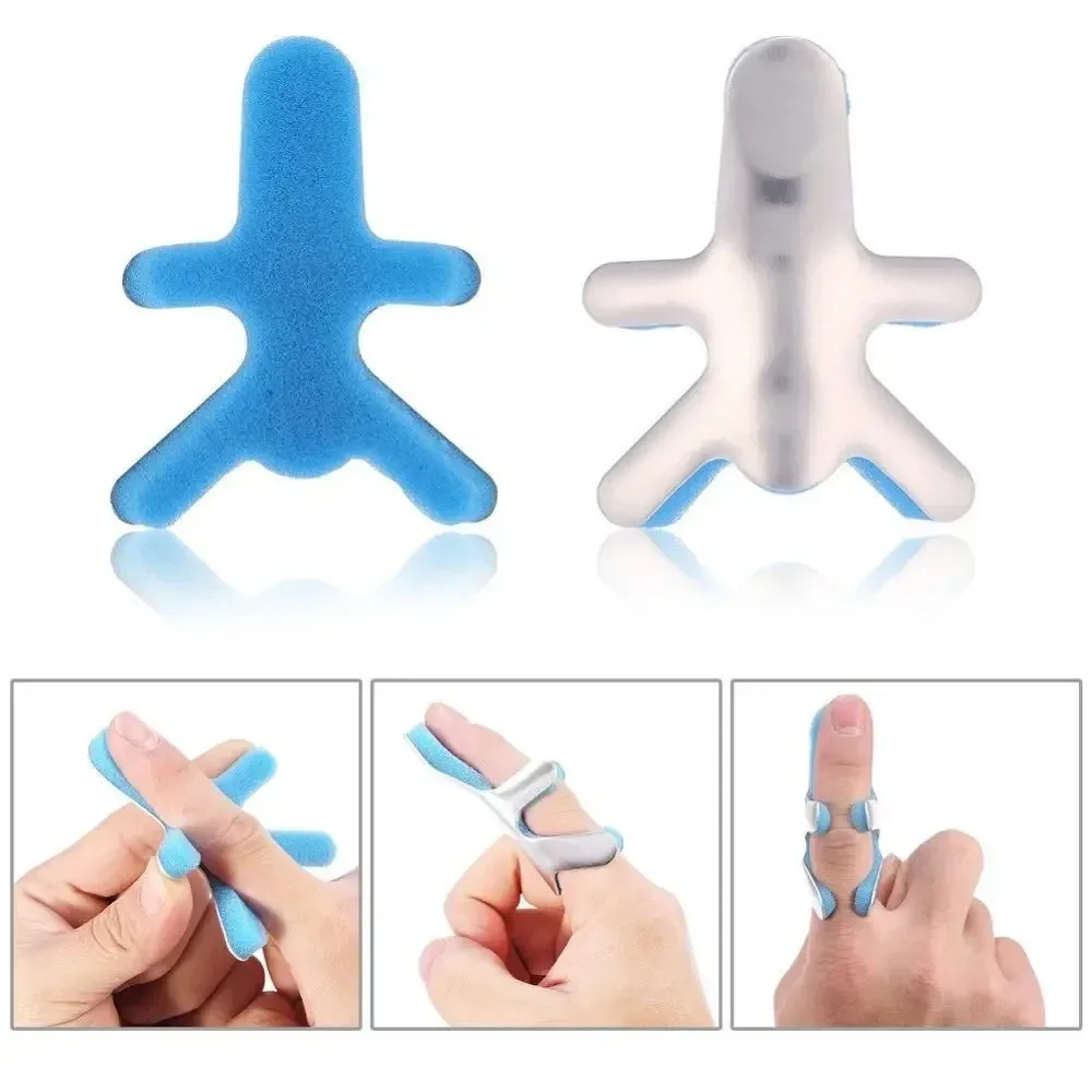 Medical Toad Finger Fracture Fixation Protector Adjustable Finger Splints Frog Phalanx Corrector Injury Recovery Supports Braces