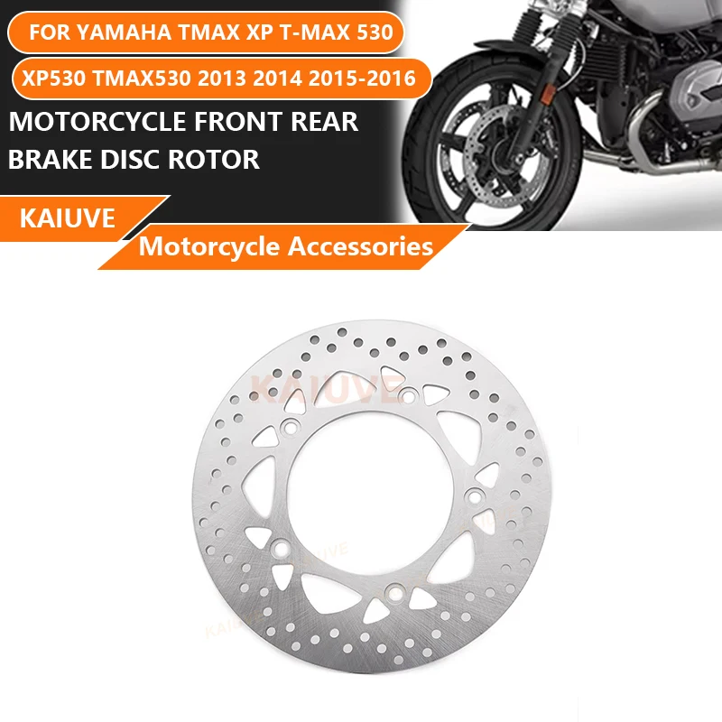 Motorcycle Rear Brake Disc Accessory For Yamaha TMAX XP T-MAX 530 XP530 TMAX530 2013 2014 2015-2016 282mm 5mm Rear Brake Disc