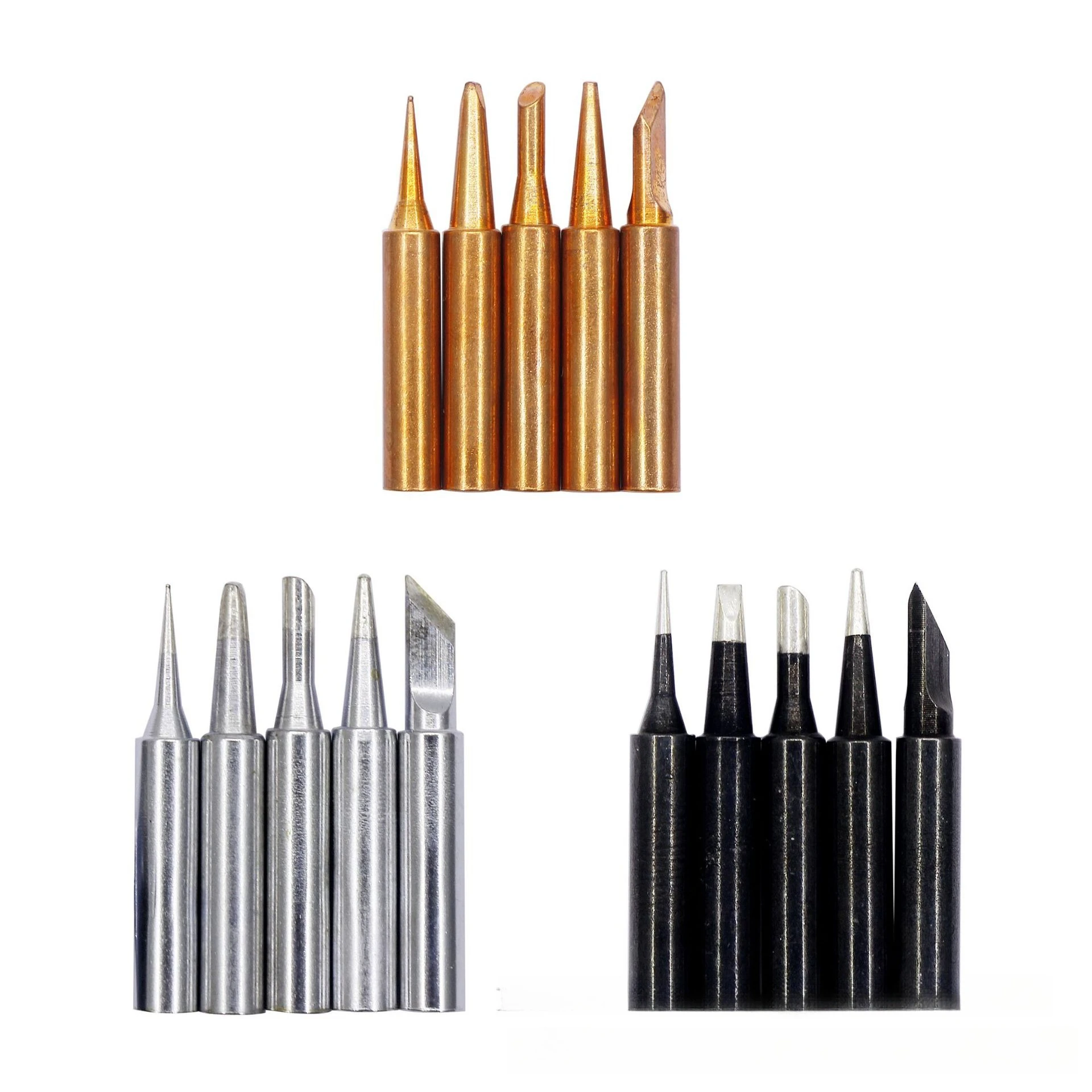 5pcs Mini Universal Soldering Iron Tip Set Suitable For Industrial Grade Soldering Product Repair Accessories