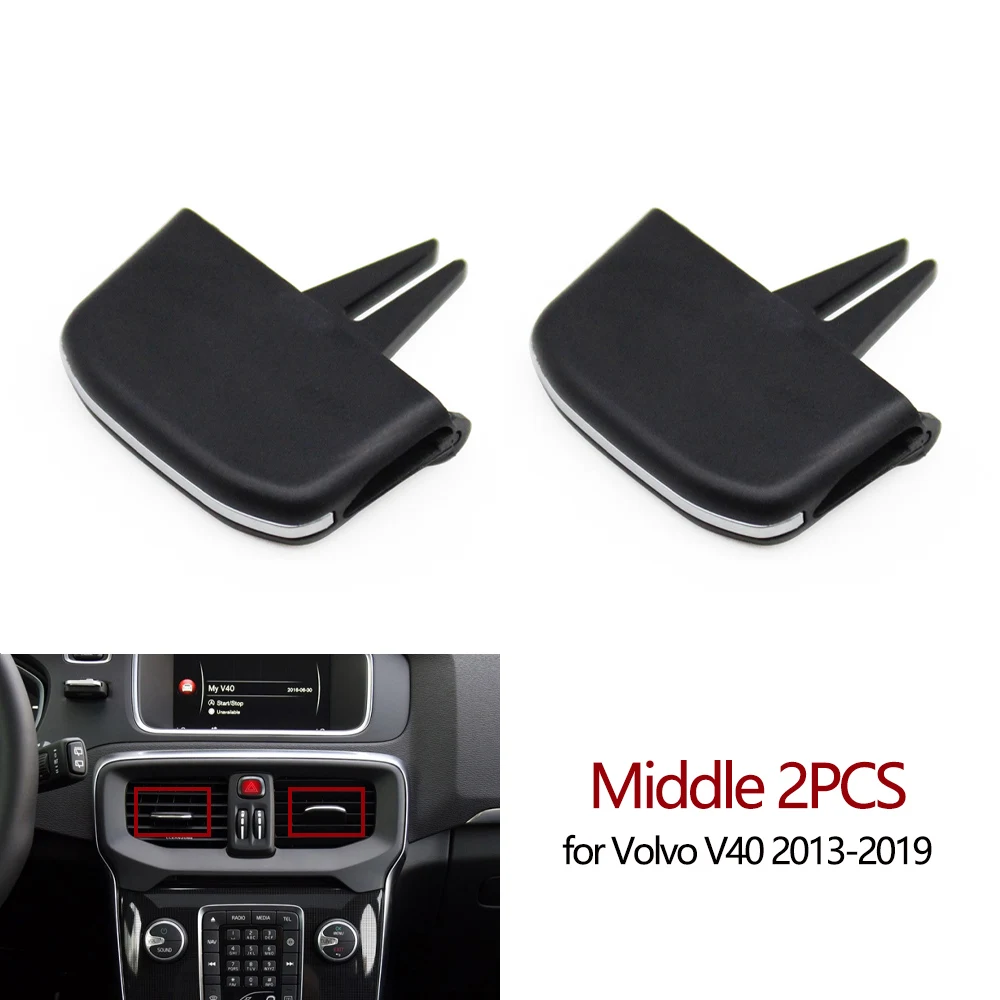 Kit Riparazione Clip Slider Per Griglia AC – Per Volvo V60 S60 V40 2011-2019, Materiale ABS E PC