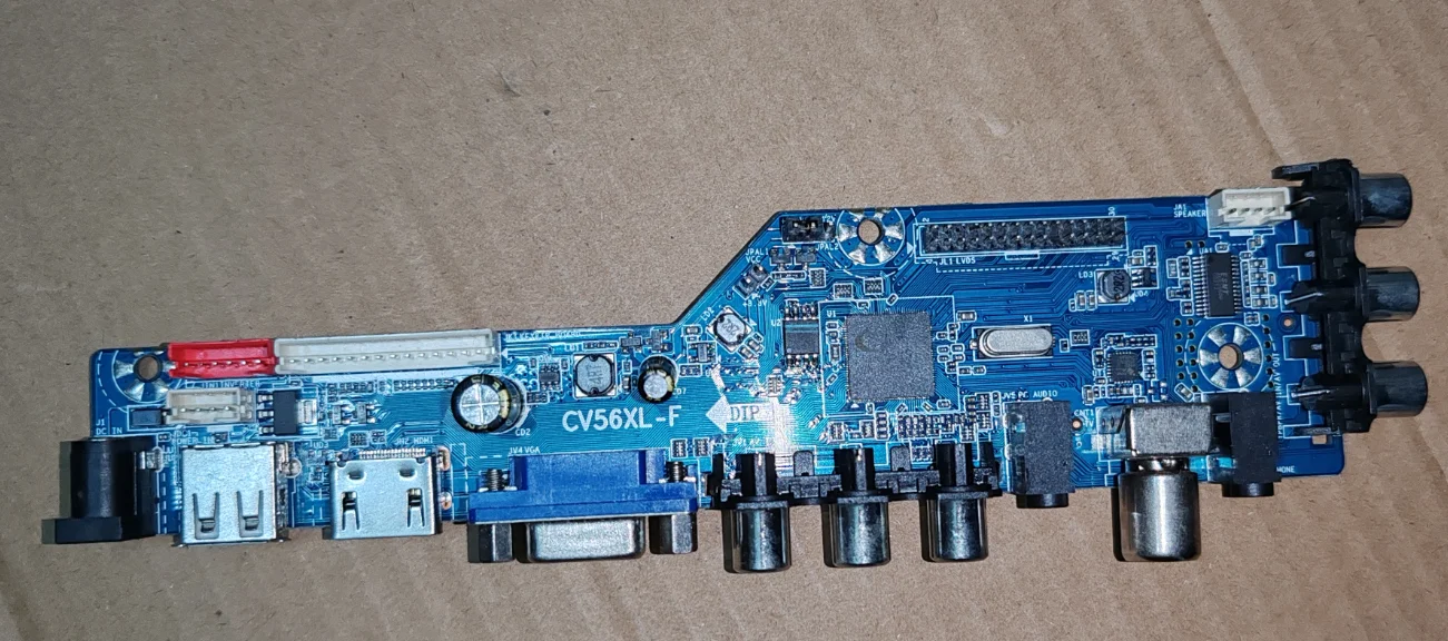 

CV56XL-F LED TV motherboard, tested, physical photo for HDMI USB 2AV VGA
