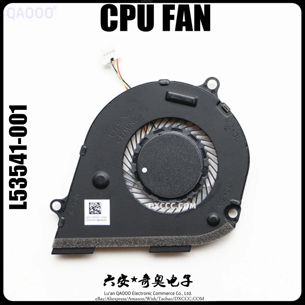 L53541-001 / L53542-001 FOR HP ENVY X360 15-DS 15-DS0004TX 15-DS0006TX 15-DS0010TX 15-DS1018TX TPN-W142 TPN-W143 CPU COOLING FAN