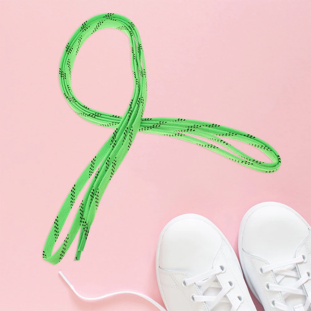 

2 Pairs Hockey Skate Shoelaces Durable Extended Length Freezeresistant Cool Replacement Sneakers Boot Strings Soccer Shoe Laces