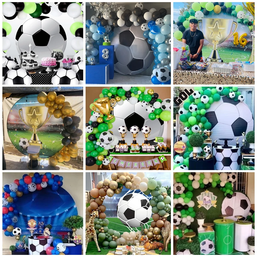 Фон для фотосъемки новорожденных детей на 1-й день рождения торт разбивать мальчика девочку розовый синий воздушный шар палатка цветок мечт...