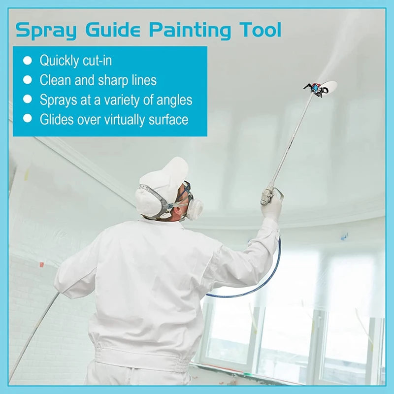 7 ชิ้นสเปรย์ท่องเที่ยวอุปกรณ์เสริมเครื่องมือ Airless Paint Sprayer ท่องเที่ยวขอบสเปรย์เครื่องมือสําหรับ Airless Paint Spray ภาพวาด