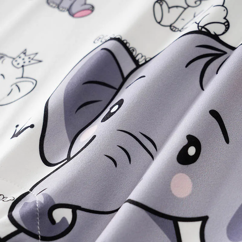 Autumn Clothes Toddler Jumpsuit New Style Casual Cartoon elephant Cute Clothes Toddler Jumpsuit Costume Romper Onesie Boy Girl