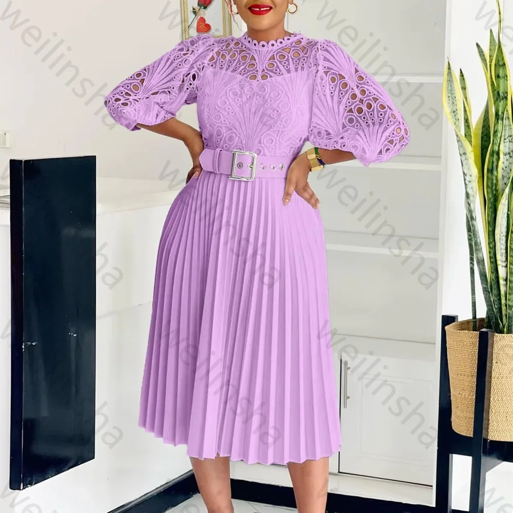 

Сексуальные кружевные плиссированные вечерние платья с рукавами 3/4, элегантное платье знаменитостей, изысканные платья высокого качества для выпускного вечера для женщин по индивидуальному заказу