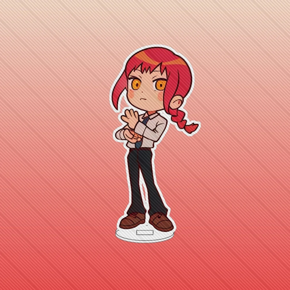 10 سنتيمتر أنيمي بالمنشار بطل Reze الاكريليك حامل نموذج تأثيري شخصيات سحرية حلية الإكسسوارات السلع عيد الميلاد جمع الهدايا #3