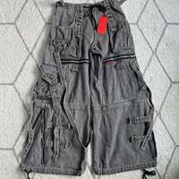 Y2K Streetwear Jeans Men Original Multi Pocket Archive Fashion Pants Punk Washed Jeans Fashion Hip Hop Oversized Wide Legs Pants