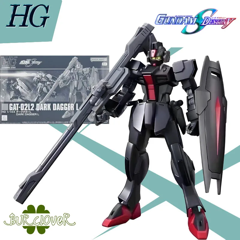 

Bandai Original MODEL KIT GUNDAM HG 1/144 GAT-02L2 DARK DAGGER L Anime Action Figure Assembly Model Toys Model Gifts For boys