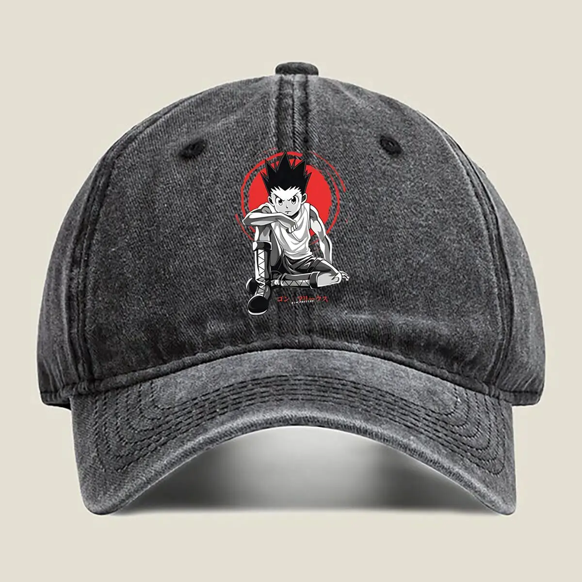 

Anime Character Gon Freecss from Hunter x Hunter Washed Baseball Cap