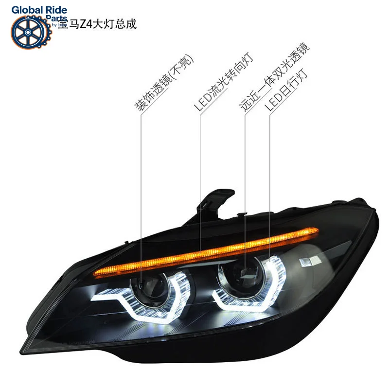 

Suitable for BMW Z4 Headlight Assembly E89 Modified Xenon 09-16 Spoon Version LED Front