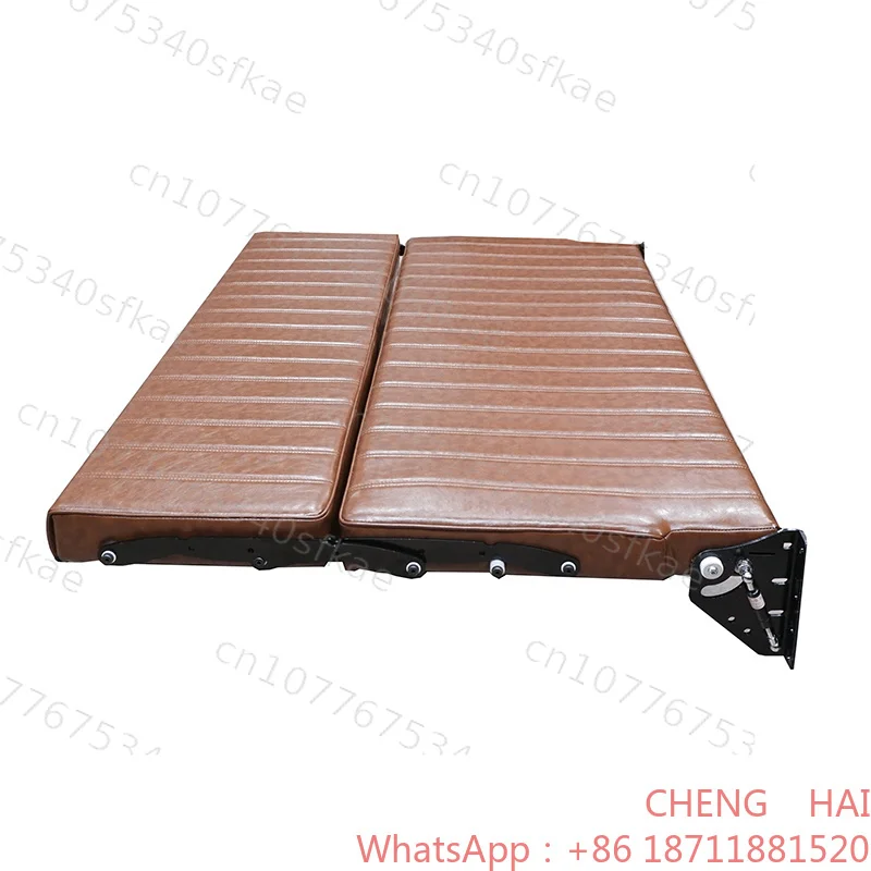 Customized CHENG HAI Space Saving PU Leather RV Wall Mounted Roll Over Sofa Sleepers Flip up X Sofa Bed for Motorhomes Caravan