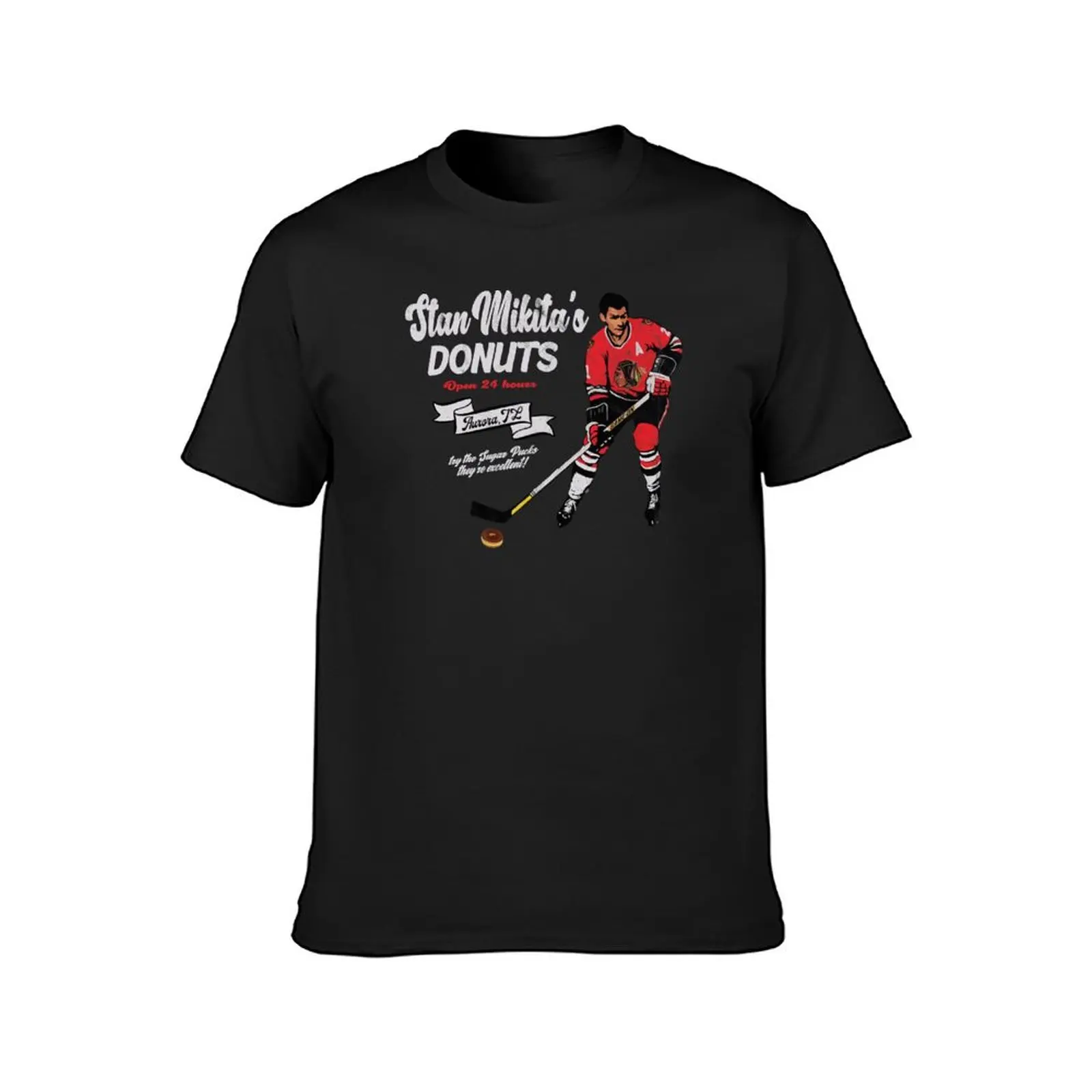 Stan Mikita's Donuts T-Shirt summer top anime oversized mens tall t shirts