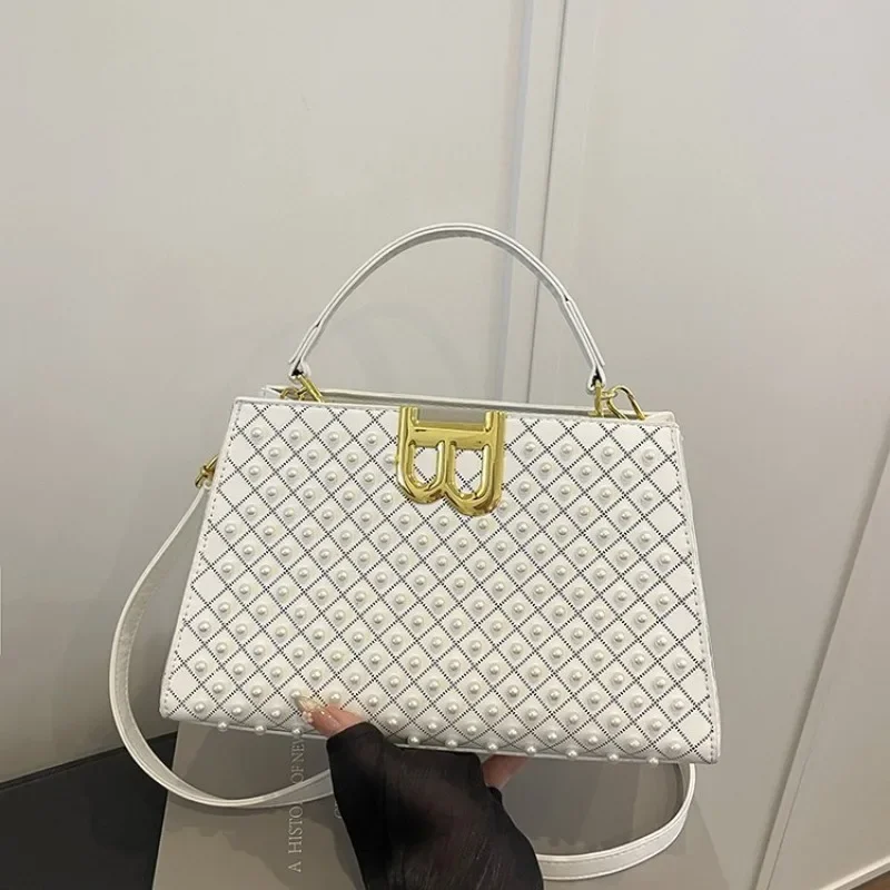 

Vintage Fashionable Diaper Bag Leather Shoulder Bag Ladies Luxury Brand Famous Designer Popular Classic
