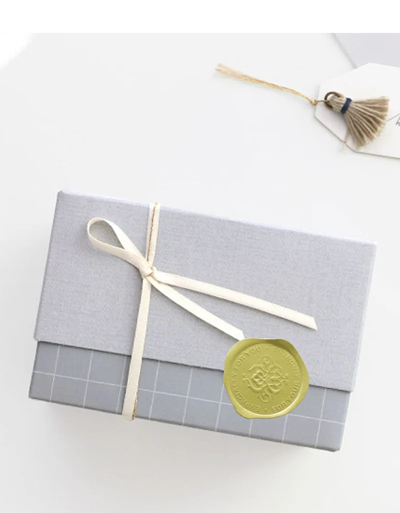 80pcs Gold Foil Hot Stamp Seal Stickers In Stock for Bakery Gift Packaging Self-Adhesive Labels view 4