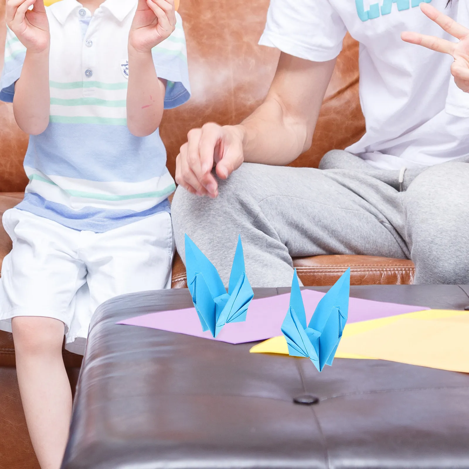 

200 листов цветной бумаги для оригами, творческая бумага для детского сада и дошкольников, бумага для вырезания и оригами для начинающих