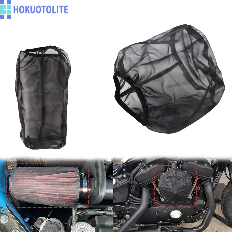 

Waterproof Air Filter Rain Sock Dust Protective Cover Motorcycle Accessories For Harley Touring Softail Dyna Series