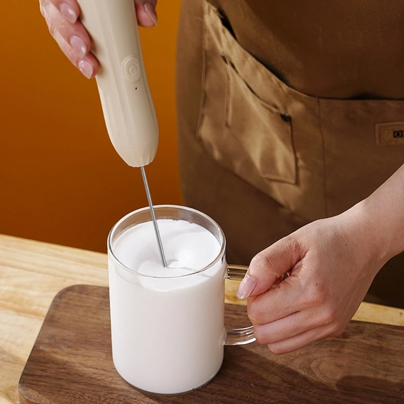 Mélangeur électrique mélangeur mousseur à lait portable ABS matériel fabricant bulles fouet