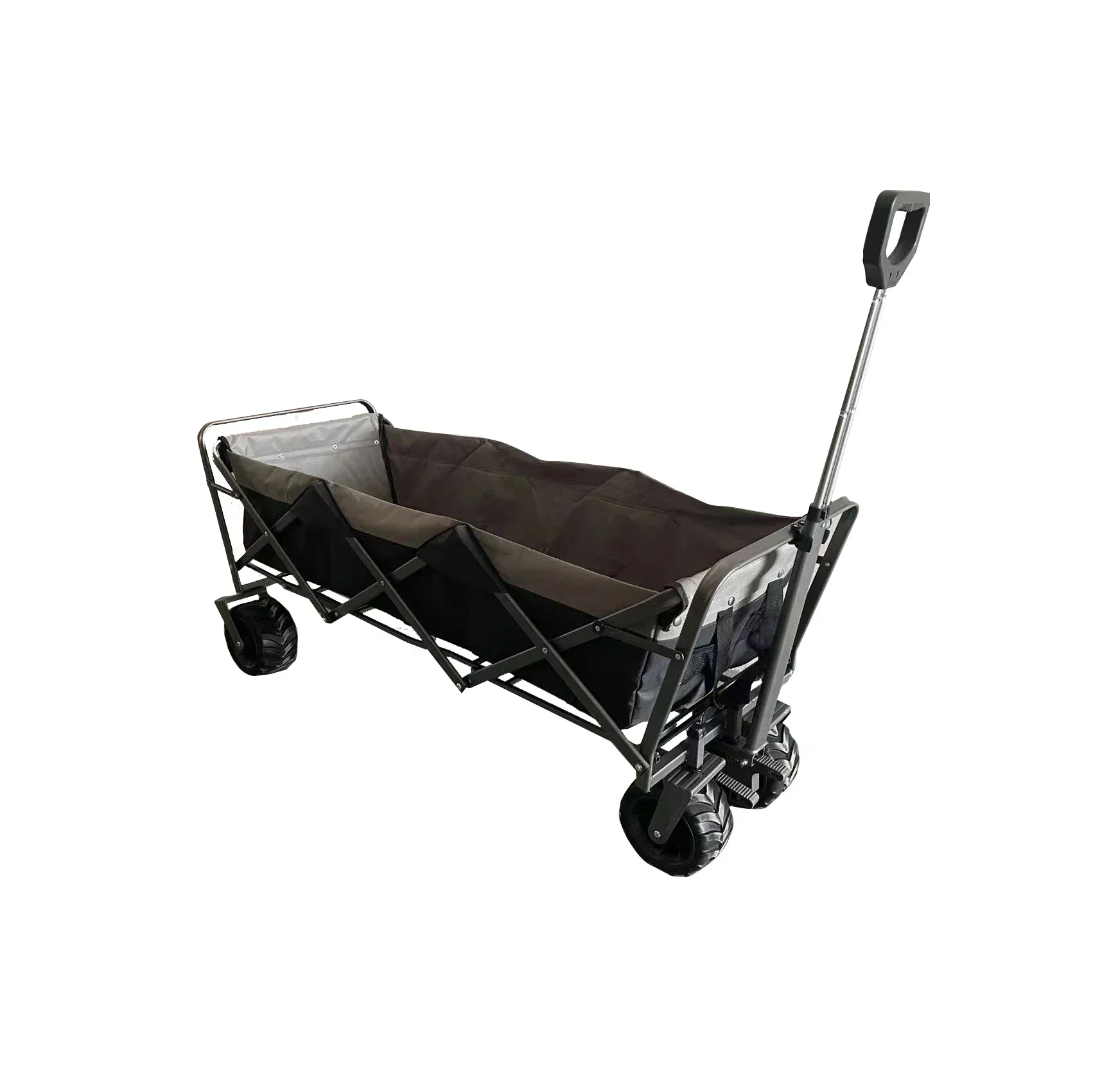 Customized Collapsible Heavy Duty Garden Beach Folding Wagon Outdoor Foldable Camping Cart