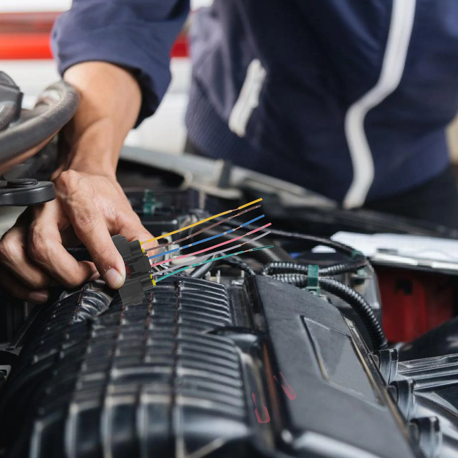 

Car Throttle Plug Connector For Coil Connectors Automotive Supplies Ignition Coil Wire Harness Replacement Kit