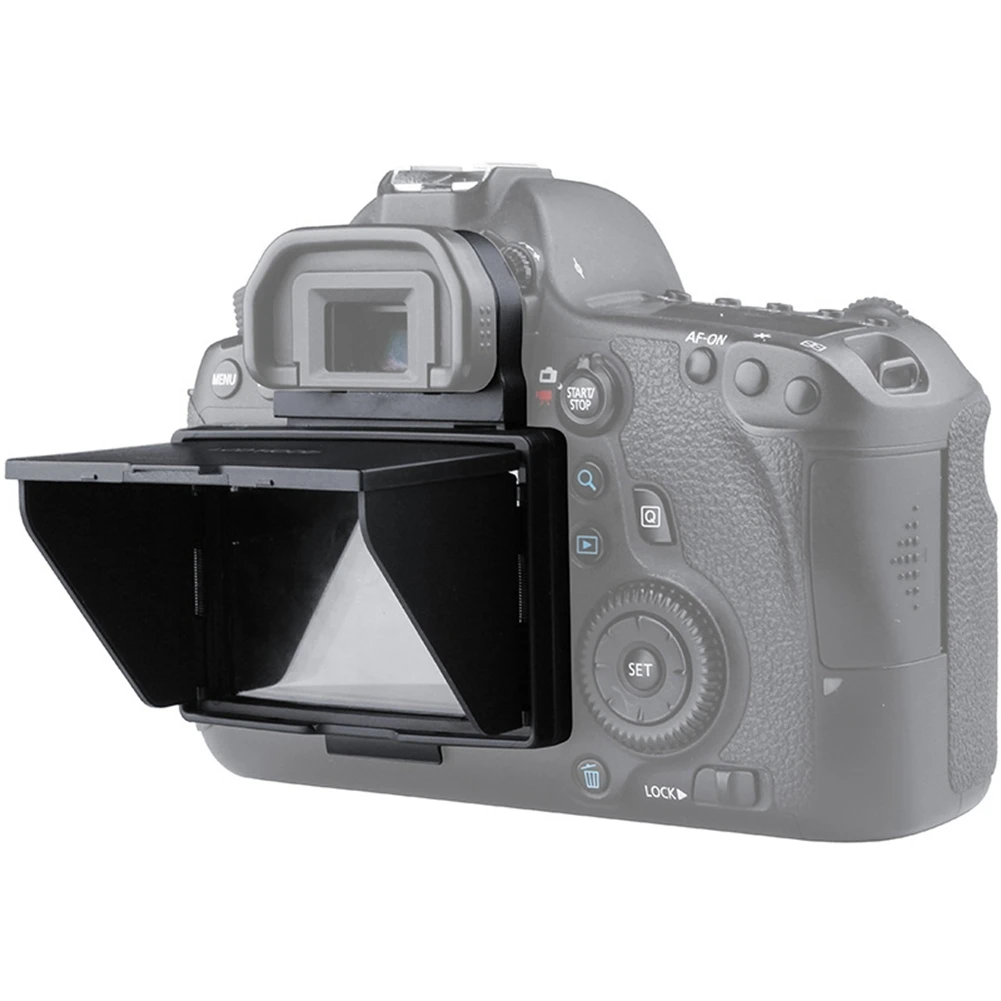 Lcd-Scherm Kap Met Pop-Up Schaduw Cover Lcd Screen Protector Voor Canon Eos 6d Camera Bescherming