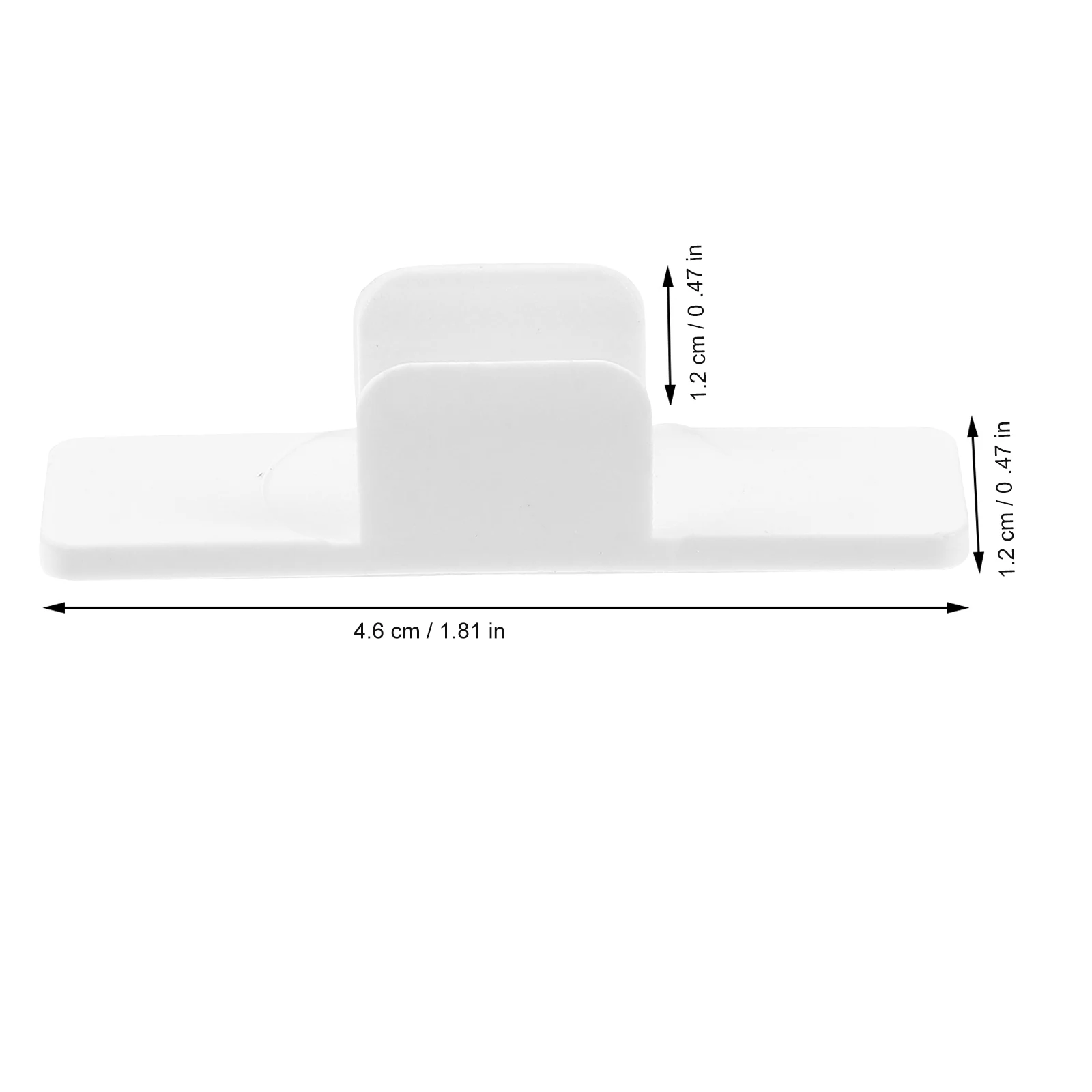 

20Pcs Pen Fixing Buckles Strong Sticky Whiteboard Pen Clamps for Refrigerator Door Office Desk School Stationery Holder