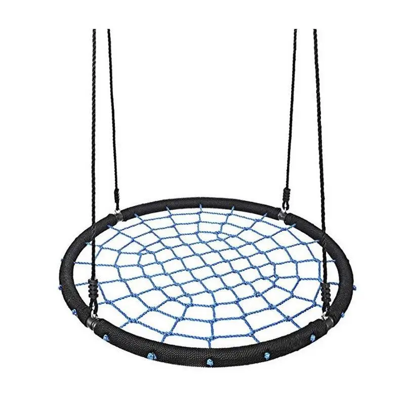 

1Pc Kindergarten Hand Woven Circular Hanging Chair Outdoor Camping Home Courtyard Garden Children Swing Playground Equipment