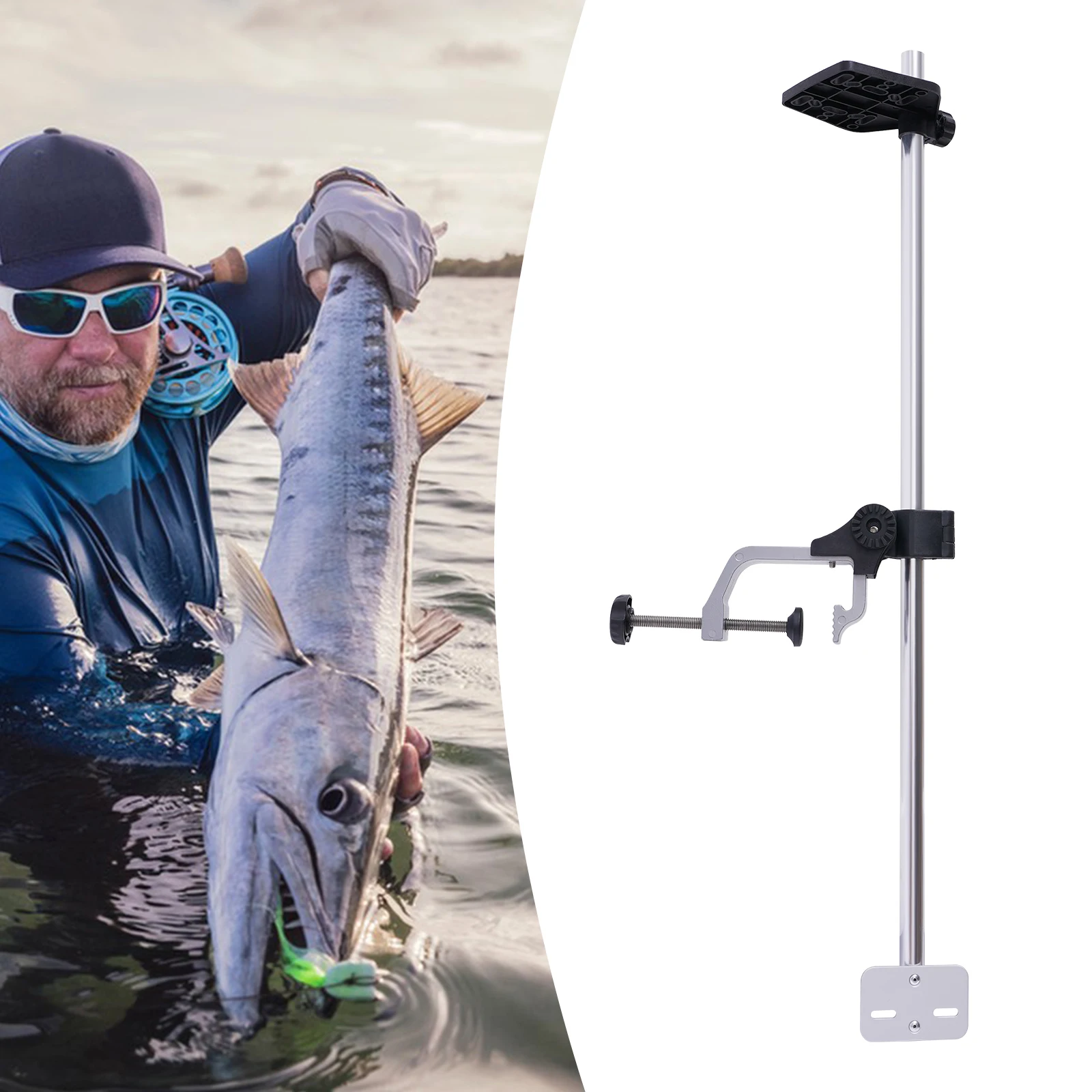 Support de transducteur portab - Fish Finder Mount avis et prix