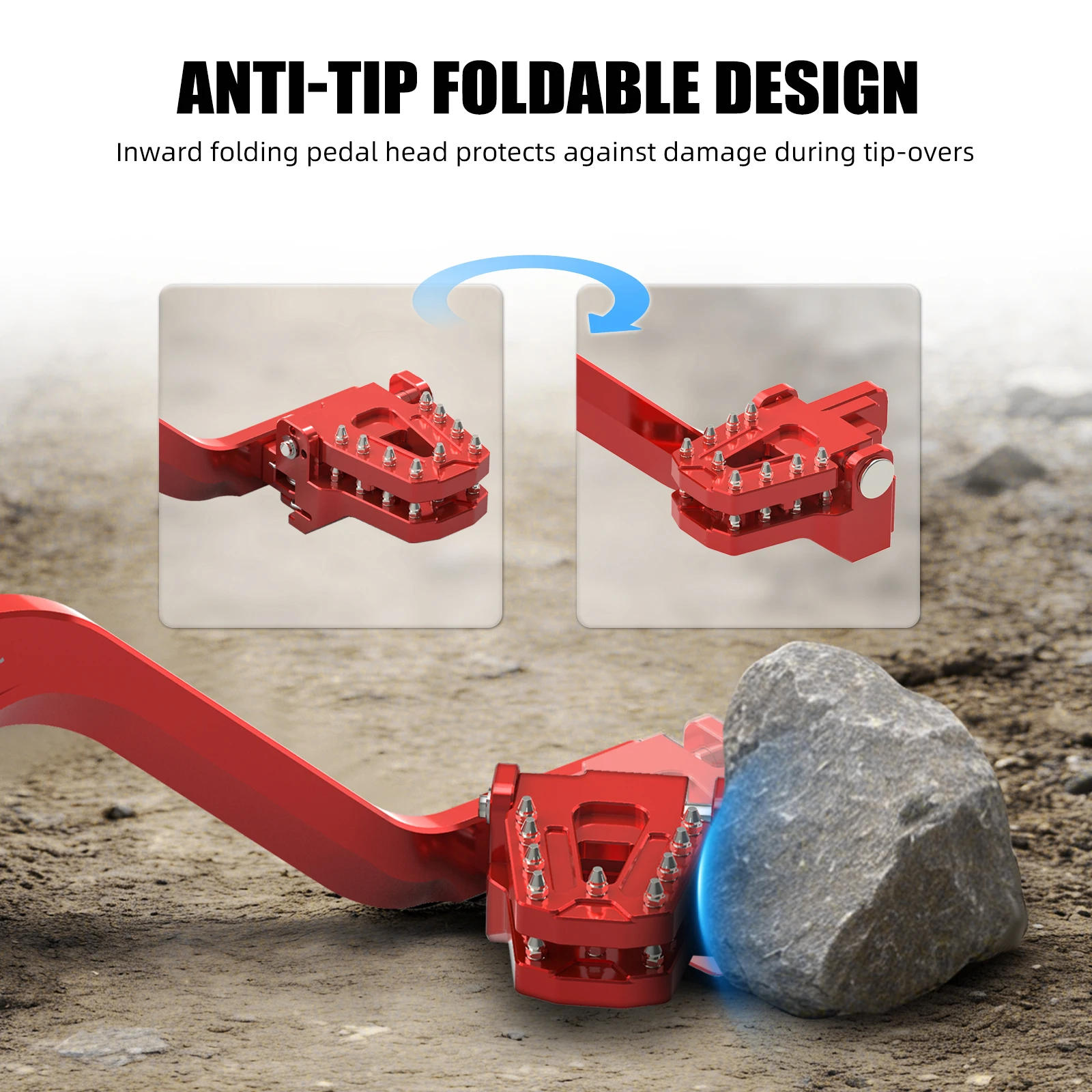 Für Honda CRF1100L Africa Twin Adventure Sports 2020-2026 Schalthebel Hinterradbremshebel CRF1100L Africa Twin CRF1000L ADV – Detail 12