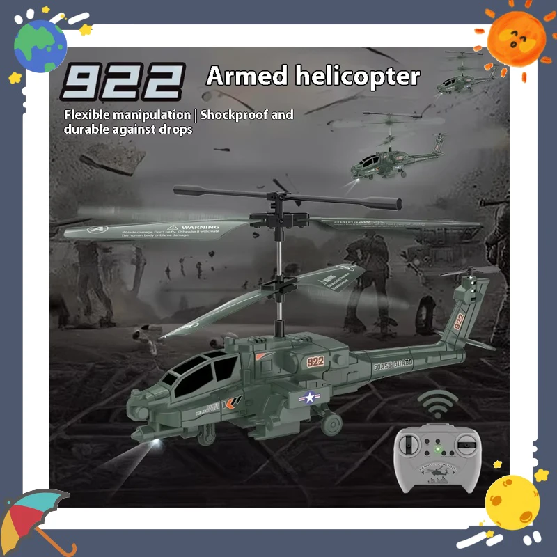 

Вооруженный истребитель Apache с дистанционным управлением, реактивная игрушка для детей и мальчиков, устойчивый к ударам военный самолет, подарок