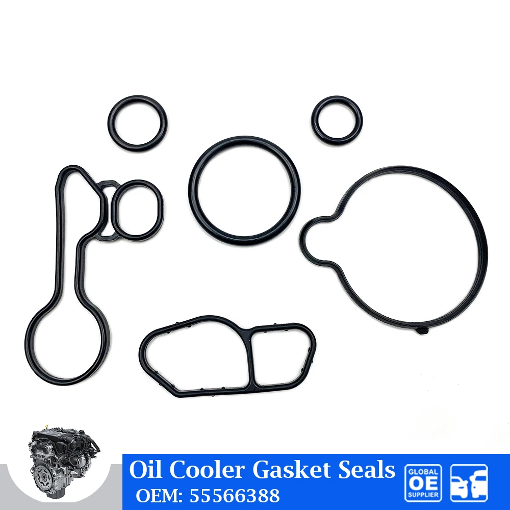Uszczelki chłodnicy oleju silnikowego do Buick Enclave 1.4 Chevrolet Trax Opel Vauxhall Encore Astra Cruze Akcesoria samochodowe 55566388
