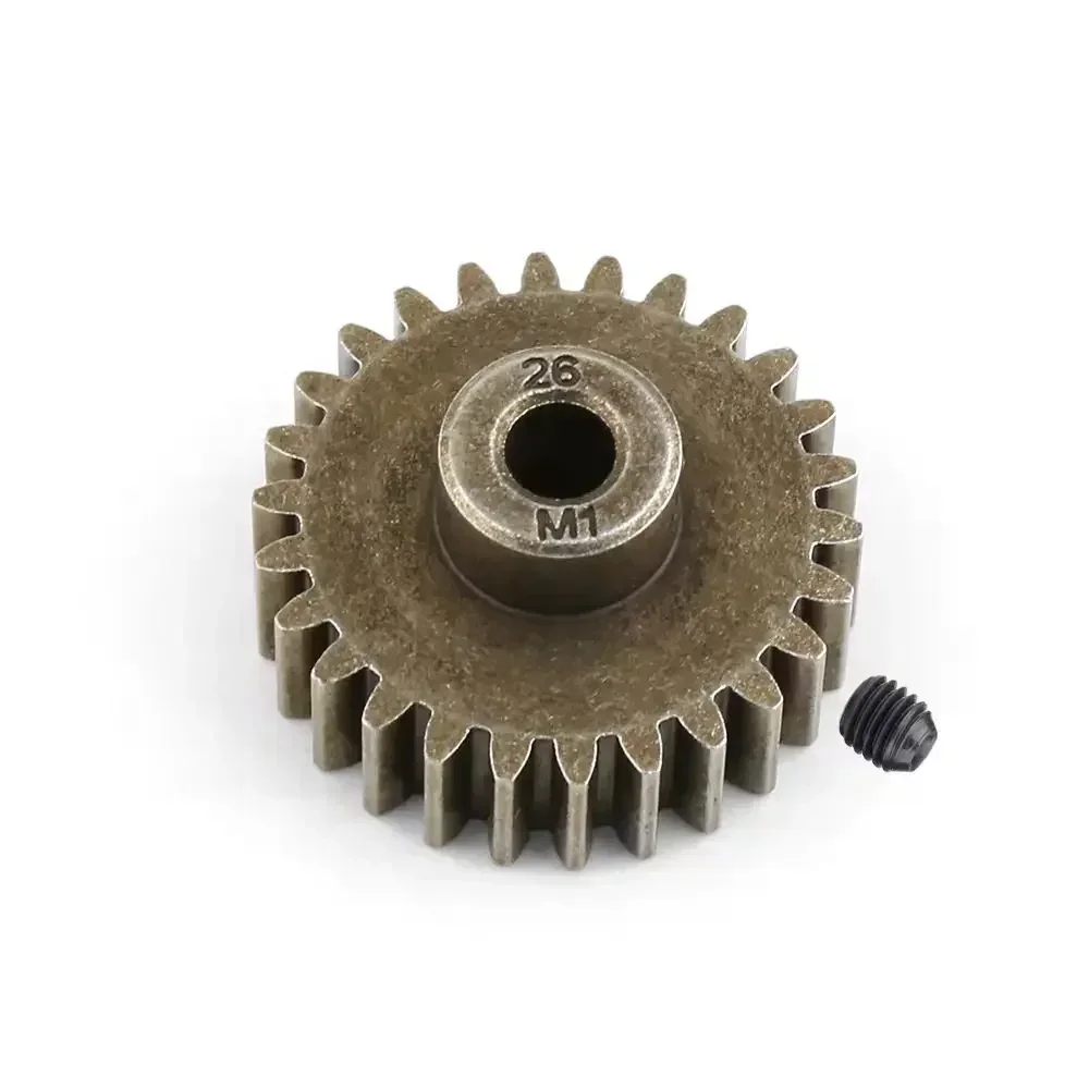 26 T Motor Gear Rondsel 1.0 M 5mm 6497 voor TRXS Maxx Hoss RC Auto Onderdelen Accessoires