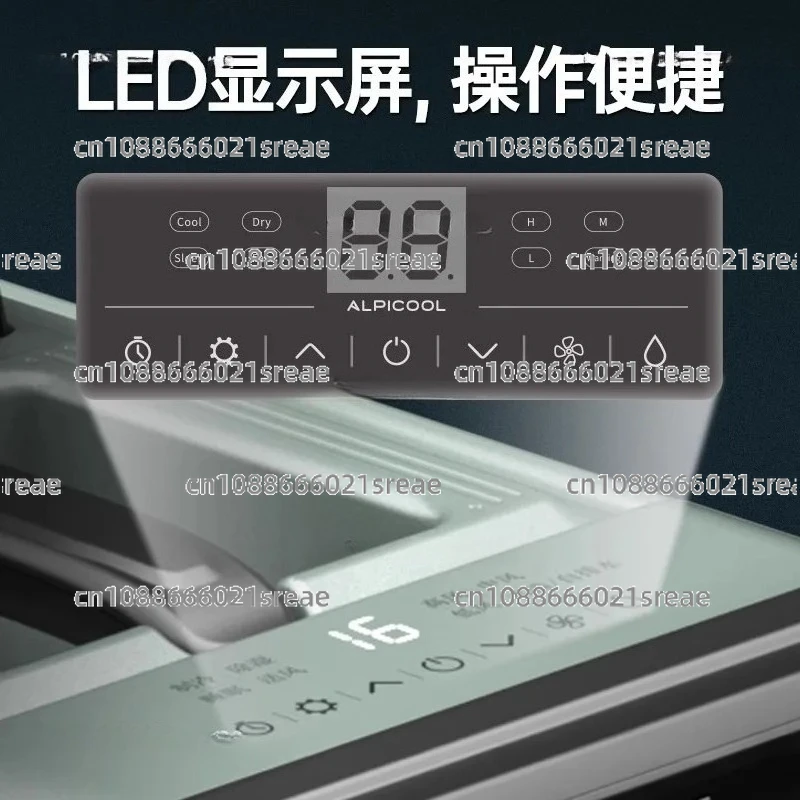 Compresor de 48v CC, aire acondicionado portátil de buena venta, Mini aire acondicionado portátil para tienda de campaña