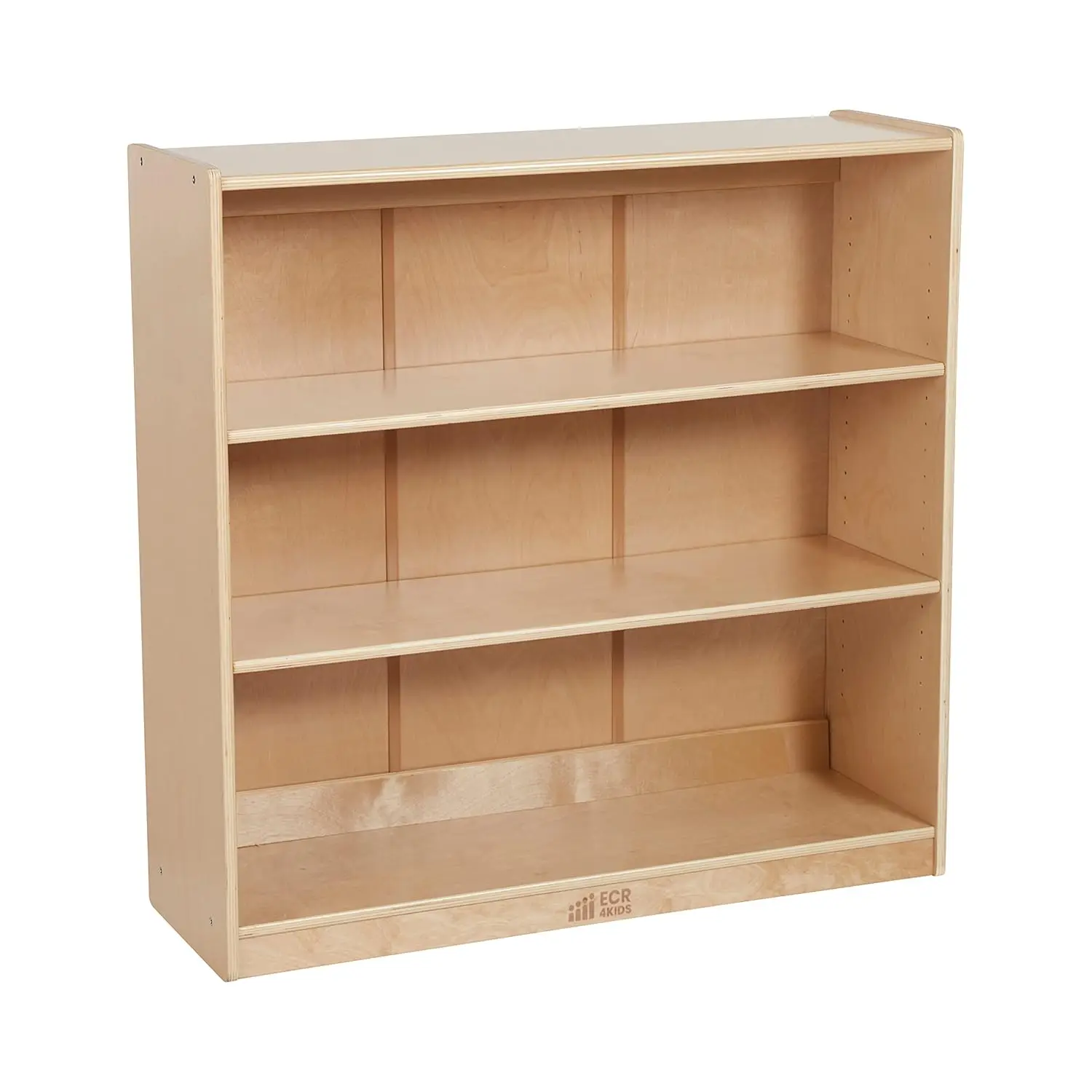 36in Adjustable Shelf Wooden Bookcase Kids Bedroom Classroom Library Storage, Customized