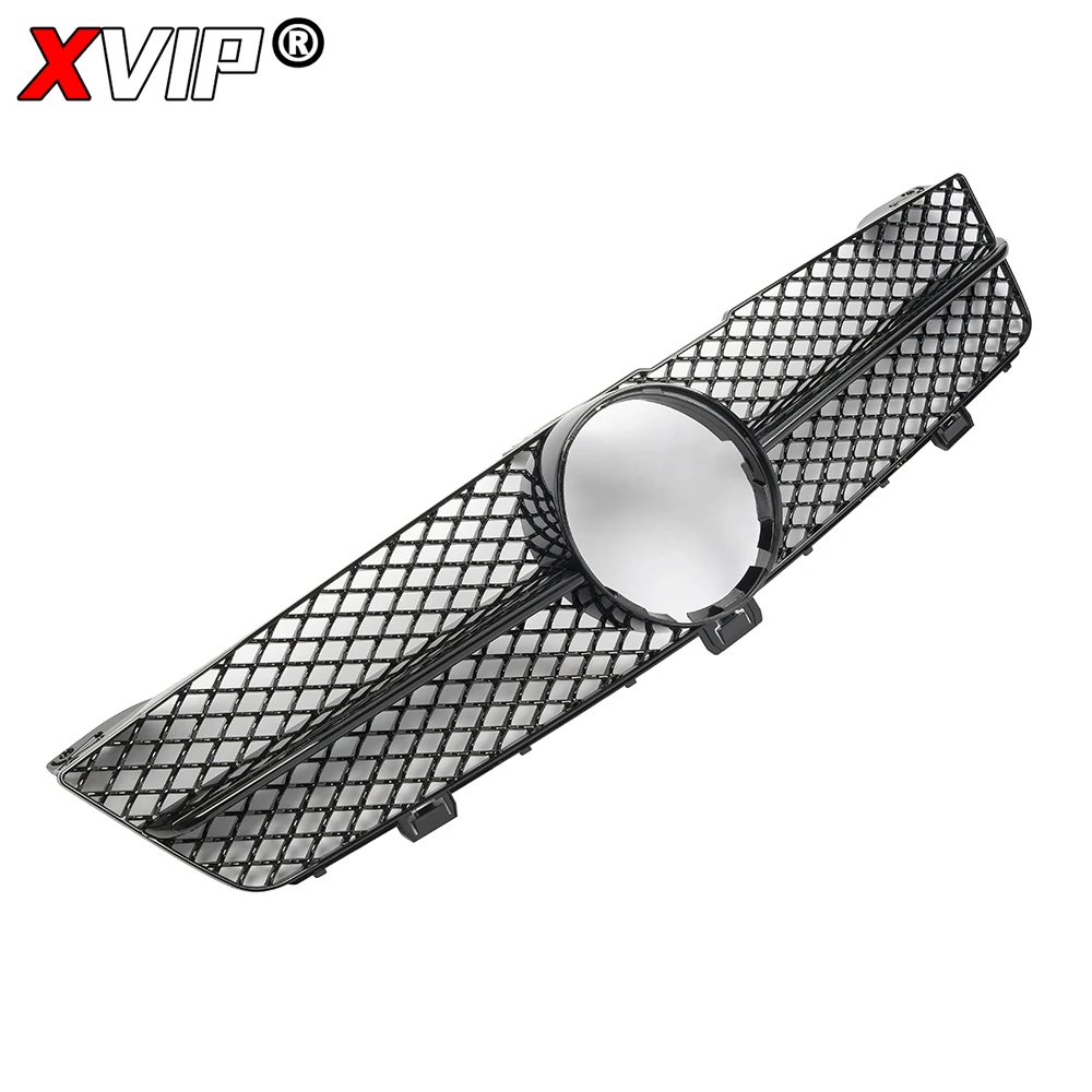 XVIP Glossy Black AMG Style Racing Grille Grill For Mercedes Benz CLS-Class W219 2009-2011 CLS350 CLS500 CLS550 CLS55 CLS63 AMG
