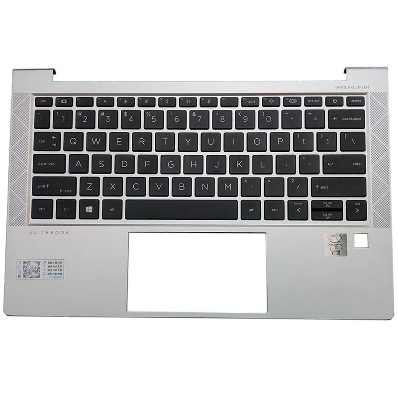 NEW Mỹ Cho HP EliteBook 830 G7 Máy Tính Xách Tay Palmrest Top Bìa Với Bàn Phím M08699-001 Không Có BACKLIT