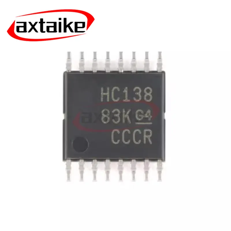 10PCS SN74HC138 SN74HC138PWR HC138 TSSOP-16 3-line to 8-line Decoder/Demultiplexer Brand New Authentic