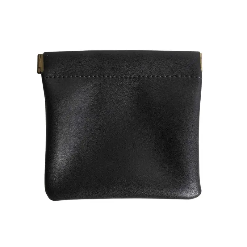 1PC PU Leather Small Bag Women Cosmetic Bag Mini Wallet Coin Pocket Earphone Headphone Organizer Portable Lipstick Storage Bag