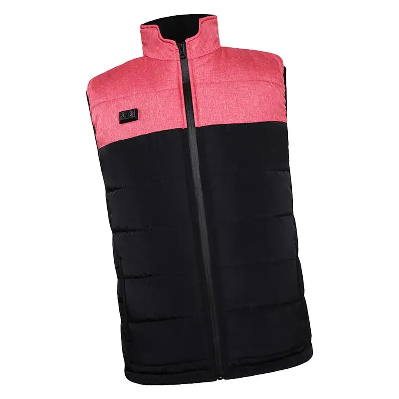 

Smart Heating Vest Heated Quilted Vest Carbon Fiber Heating Zones Vest Washable Smart Controller Vest For Men Women