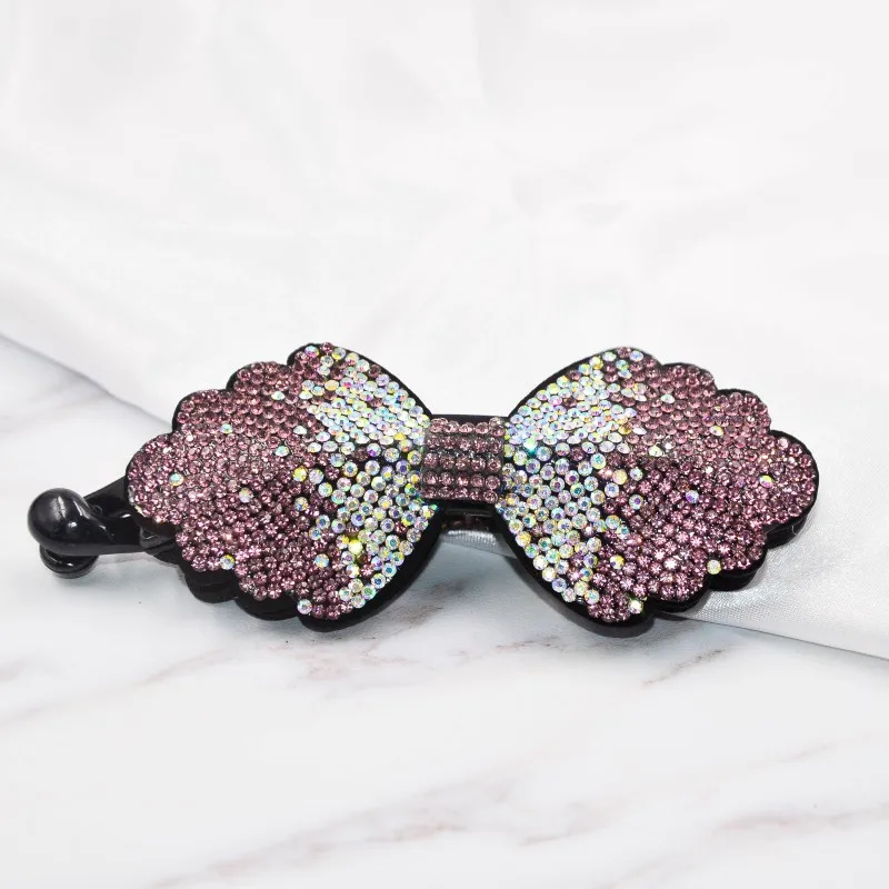 

10.5cm Long Banana Hair Clips Hairpins for Girls and Women Shinny Glitter Hair Accessories for Pony Hair
